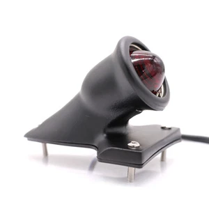 Luz de freno trasera de aluminio para motocicleta 12V matrícula para Honda Suzuki BMW - Imagen 1 de 9