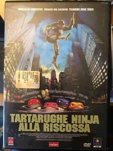 TARTARUGHE NINJA ALLA RISCOSSA DVD Filmauro+II OOZE+III OOP vedi descr. e foto - Foto 1 di 4