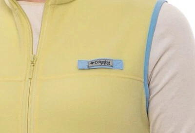 Columbia ~ Chaleco polar para mujer PFG Harborside $50 nuevo con etiquetas Foto 1 de 3