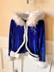 Frozen The Broadway Musical Elsa Zip Hoodie Jacke Kunstfell Gr. Small Rarität - Bild 1 von 13