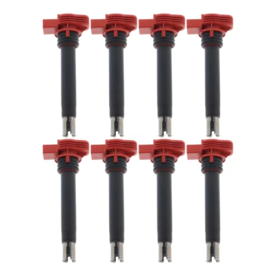 Pack of 8 Genuine Ignition Coils BOSCH 0221604800 For Audi Porsche Volkswagen - Image 1 of 4