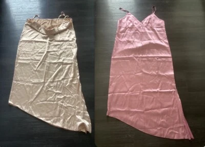 Sexy Damen Lingerie Nachtkleid Nachthemd Trägerkleid Nachtwäsche Lange Negligee - Bild 1 von 4