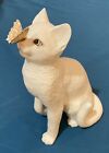 Lenox “Eye to Eye” Ivory Cat Collection w/ 24 Karat Gold Cat and Butterfly COA