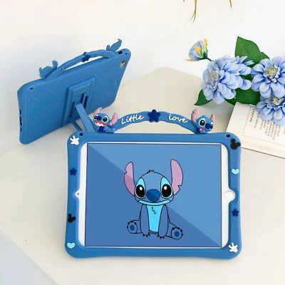 Stitch Case For iPad 7th/8th/9th/10th Generation Cover iPad 10.2" 10.9" Kids - Image 1 of 4