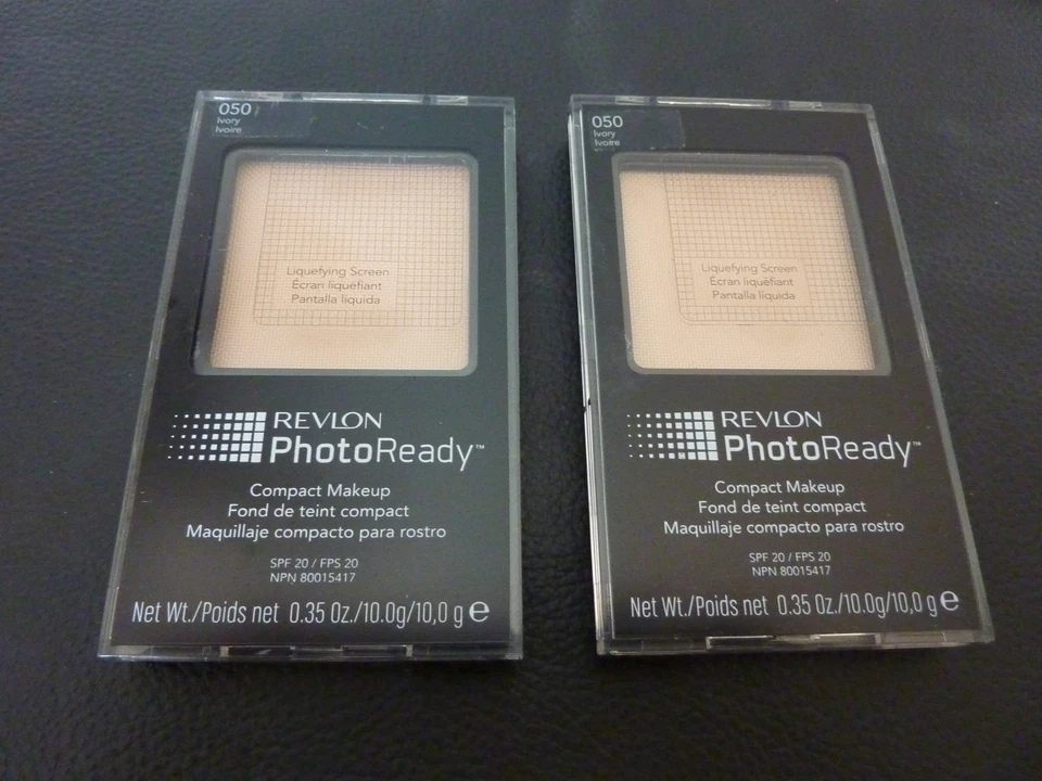 Revlon PhotoReady Compact Makeup - IVORY #050 - TWO - Both New / Sealed - Image 1 of 1