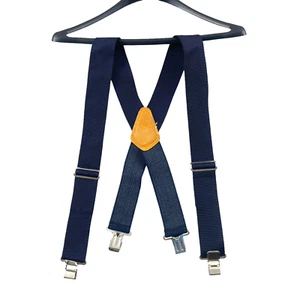 CLC Custom Leather Craft # 110 Heavy Duty Work Suspenders Navy Blue 2 in. Width - Picture 1 of 4