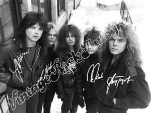 EUROPE - JOEY TEMPEST print signed photo - foto autografo stampato - Imagen 1 de 1