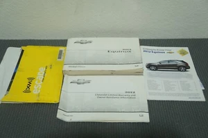 2012 CHEVROLET EQUINOX OWNERS MANUAL WITH LITERATURE FREE SHIPPING - Picture 1 of 2
