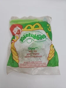 Y2K Teletubbies Dipsy 3 Verde Peluche Clip Llavero/Bolsa Clip McDonald’s Happy Meal - Imagen 1 de 2