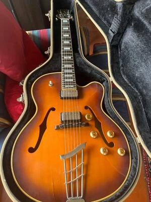 Guitarra Eléctrica Hofner Vice President con Estuche Buen Estado Foto 1 de 4