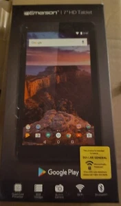 Emerson HD Tablet, 8gb (Android, 7", EM756, Black, Wi-Fi) (FC) - Picture 1 of 1