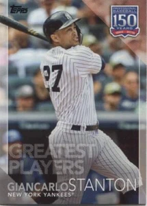 2019 Topps Update GIANCARLO STANTON 150 Years of Professional Baseball -YANKEES  - Picture 1 of 1