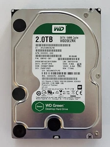 WD20EZRX-60D8PB0, DCM: HHNNHT2MHB, 29 SEP 2015, Western Digital 2b 3.5" Sata HDD - Imagen 1 de 2
