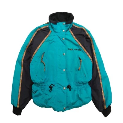 Vintage Polaris Ski Jacket Womens Size Medium Teal Insulated - Image 1 of 4