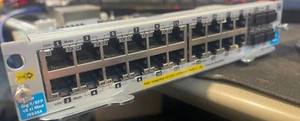 HP J9535A zl Gig-T/SFP v2 Module 20 X Gigabit PoE+ Ports + 4 X SFP - Picture 1 of 5