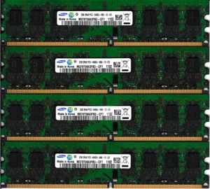 Nieuwe originele geheugenbanken 4 stuks Samsung 2gb pc2 6400 - Afbeelding 1 van 1