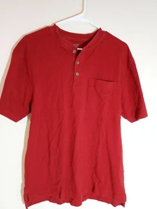 Red Head Pull over Shirt Hunting Outdoor Mens Small short sleeve Red - Picture 1 of 3