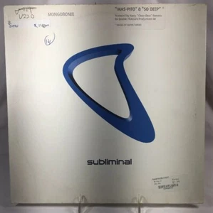 Mongobonix - "Mas-Pito" b/w "So Deep" - 12" Single Subliminal # SUB20 - Picture 1 of 9