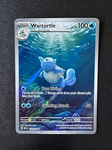 POKEMON TCG - ENGLISH 151 - WARTORTLE 171/165 - Picture 1 of 2