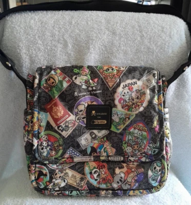 1 x Bolso Bandolera LESPORTSAC TOKIDOKI NEBBIA MESSANGER GIRAMONDO - NYLON UNISEX Foto 1 de 4