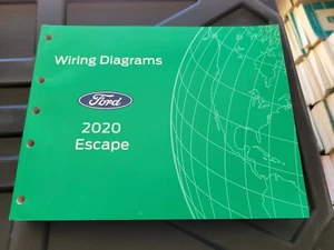 New 2020 Ford Escape Wiring Diagram Factory Manual Book Paper - Picture 1 of 1