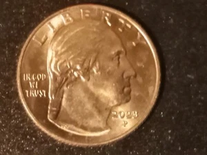 ERROR -2023 P Jovita Idar Quarter  Coin Mint “IN COD WE TRUST”  DDO-DDR - Picture 1 of 3