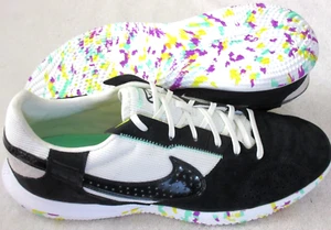 Nike Men's Street Gato Soccer Skate Shoes Summit White Off Noir Size 11.5 NEW - Picture 1 of 5