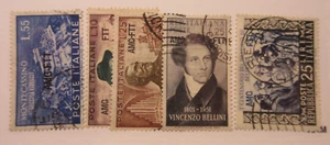 ITALIEN Triest AMG-FTT Scott: 121, 138, 139, 141, 162, gebraucht, Lot22, Kat 16,10 $ - Bild 1 von 1