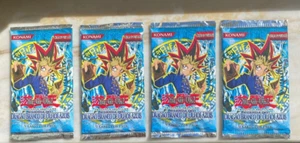 YuGiOh Legend of Blue-Eyes White Dragon 1st Ed Booster Packs x4 Sealed (PT) - Picture 1 of 4