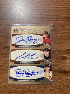 2006 SP Authentic Chirography Autograph Matt Cain Taylor Buchholz Bannister 3/15 - Bild 1 von 1