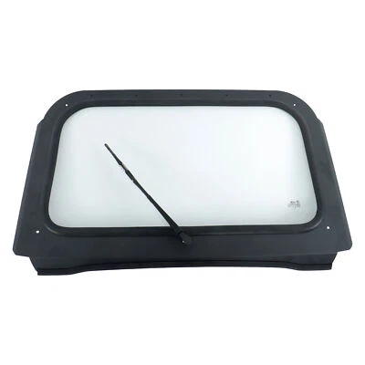Parabrisas de cristal completo negro con limpiaparabrisas para Polaris RZR 570 800 XP 900 Foto 1 de 4