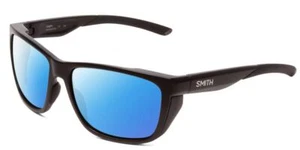 Smith Longfin Wrap Designer Polarized Sunglasses in Black 59mm CHOOSE LENS COLOR - Picture 1 of 8