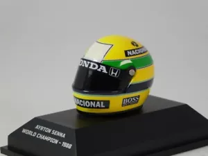Minichamps Ayrton Senna helmet Mclaren World Champion 1988 1/8 540308812 - Foto 1 di 5