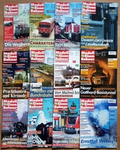 12x Modelleisenbahner 2003 Zeitschrift Jahrgang Magazin Vorbild Sammlung komplet - Bild 1 von 1