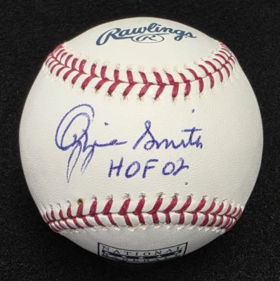OZZIE SMITH Signed HALL OF FAME Official Baseball-HOF-ST. LOUIS CARDINALS-JSA - Image 1 of 4