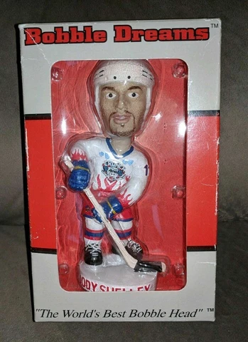 Syracuse Crunch AHL Hockey Jody Shelley Bobble Dreams Bobblehead Head RARE HTF Cover