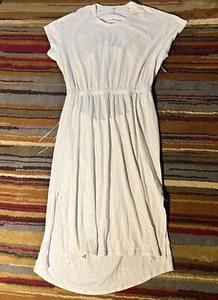 NWT Old Navy Midi Dress Women Size XXL Beige Casual Cotton Open Back - Picture 1 of 13