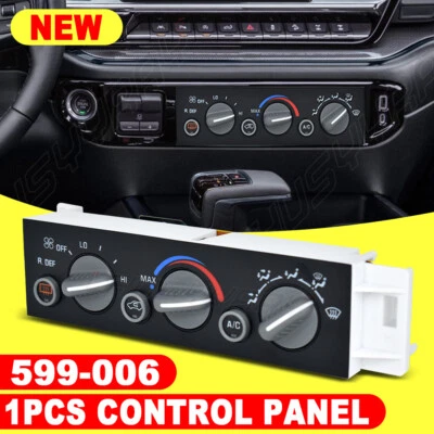 Panel de control de calefacción de aire acondicionado para 96-00 Chevrolet C1500 C2500 Suburban Tahoe 9378805 Foto 1 de 4