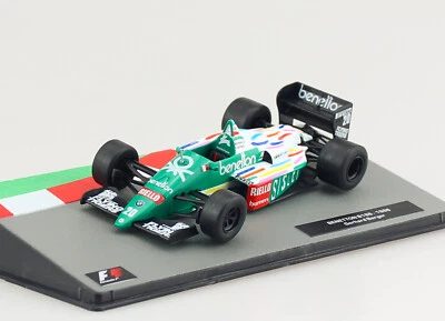 Benetton B186 Gerhard Berger 1986 #20 Formel 1 1:43 Atlas Modellauto - Bild 1 von 2