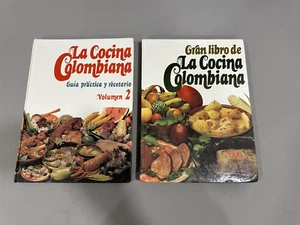 Gran Libro de La Cocina Colombiana 1 and 2 Eduardo Polo Dos Libros 1 y Volumen 2 - Picture 1 of 17