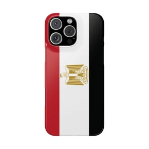 Funda de teléfono con bandera de Egipto para todos los modelos de iPhone - Imagen 1 de 82