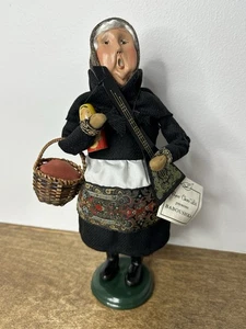Byers Choice 2001 BABOUSHKA with Balalaika Basket Instrument Vintage 12" Signed - Bild 1 von 11