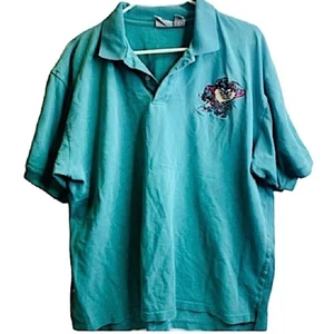 Acme Clothing Mens Size XXL Tasmanian Devil Polo Shirt Kawaii Retro Streetwear - Picture 1 of 7