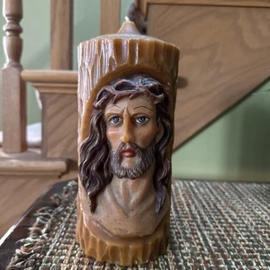1924 Gunter Kerzen Germany Eternal Ever Lasting Candle Jesus 9" Vintage Rare Idol - Bild 1 von 11