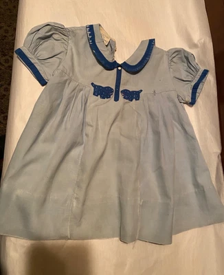 Vestido Vintage Niñas Jóvenes Marca Shirley Temple Nannette Niño 3 Foto 1 de 4