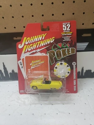 Johnny Lightning 1956 Ford Thunderbird Poker Series In Yellow - Image 1 of 3