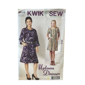 Kwik Sew 3912 Misses Uptown Kleider XS-XL Schnittmuster UNGESCHNITTEN FF - Bild 1 von 2