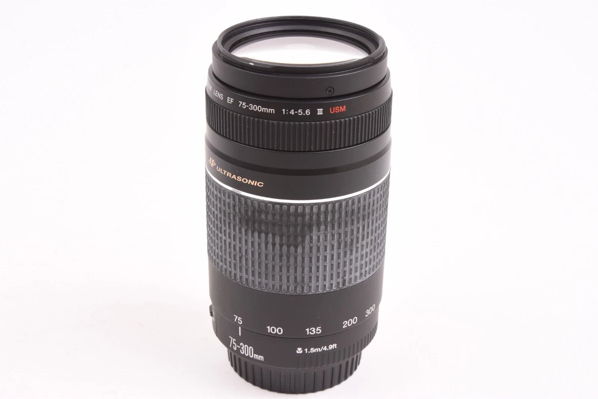 Canon 75-300mm f/4-5.6 Camera Lenses for sale | eBay