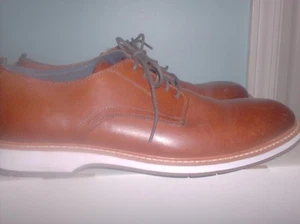 Cole Haan Herren Braun Morris Einfach Oxford Leder Schnürschuhe Elegant Schuhe Gr. 9,5 NEU - Bild 1 von 5