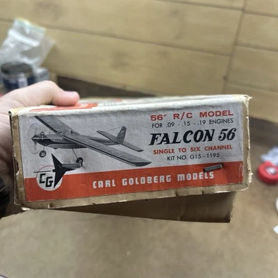 Avión TC G15-1195 Carl Goldberg Modelos Falcon 56 Único a 6 Canales ¡¡LEER!!! Foto 1 de 4